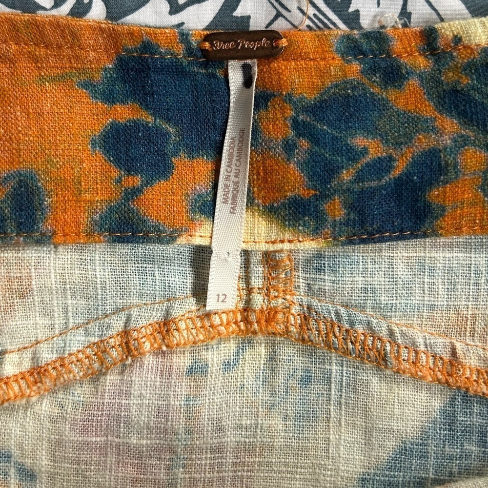 Free People Sweet As Beach Mini Skirt NWOT - Picture 7 of 8